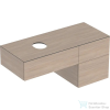 Geberit VARIFORM 120x51 cm-es 3 fiókos alsószekrény pultra ültethető mosdóhoz,tölgy 501.187.00.1