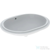 Geberit VARIFORM 62,5x49 cm-es alulról beépíthető mosdó csaplyuk nélkül,fehér 500.756.01.2