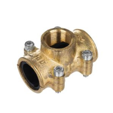 Gebo brass 28mm x 3/4˝ MB - megfúróbilincs sárgaréz hűtés, fűtés szerelvény