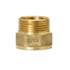 Gebo Gold 1/2˝-3/8˝ B-K szűkítő, sárgaréz, hatlapú hűtés, fűtés szerelvény