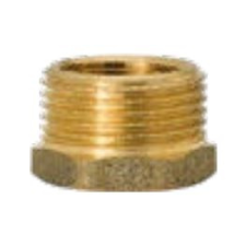 Gebo Gold 1"-3/4" K-B szűkítő, sárgaréz hűtés, fűtés szerelvény