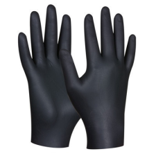 Gebol Nitril kesztyű BLACK NITRIL 80 db., méret L (709631) védőkesztyű