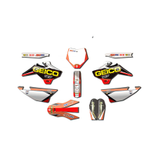 Geico Grafikai készlet Geico D'cor pit bike / dirt bike számára egyéb motorkerékpár alkatrész