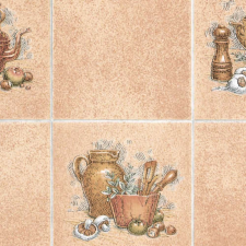 Gekkofix Barna konyhai öntapadós tapéta 45cmx2m tapéta, díszléc és más dekoráció