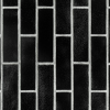  Gekkofix Brick Black öntapadós tapéta 45 cm x 2 m