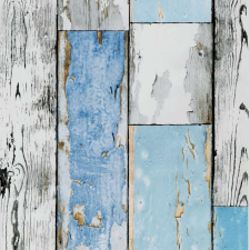 Gekkofix Kopott kék deszka öntapadós tapéta 45cmx2m tapéta, díszléc és más dekoráció