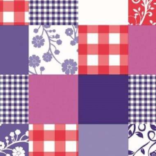 Gekkofix PATCHWORK öntapadós tapéta 45 cm x 2 m tapéta, díszléc és más dekoráció