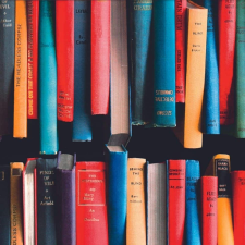 Gekkofix Színes könyvhalom öntapadós tapéta 67,5cmx15m tapéta, díszléc és más dekoráció