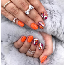 Gél Lakk - DN150 - Brilliant Orange - Zselé lakk lakk zselé