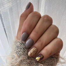 Gél Lakk - DN205 - Taupe Grey - Zselé lakk lakk zselé