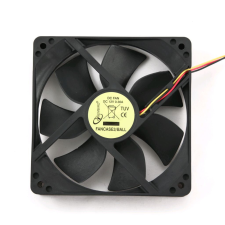 Gembird 12cm golyóscsapágyas hűtőventilátor házhoz (FANCASE3/BALL) hűtés