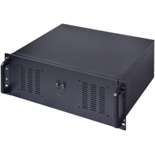 Gembird 19" táp nélküli 4U szerverház 350mm fekete (19CC-4U-BASIC2) - Számítógépház számítógép ház