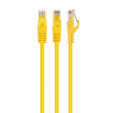 Gembird 1m CAT6e sárga UTP Patch kábel kábel és adapter