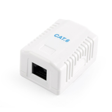 Gembird - 1x RJ45 Cat6 fali aljzat - NCAC-1U6-01 kábel és adapter