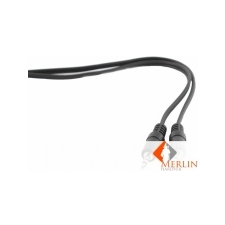 Gembird 2x 3,5 jack Audio 5m Black (CCA-404-5M) audió/videó kellék, kábel és adapter