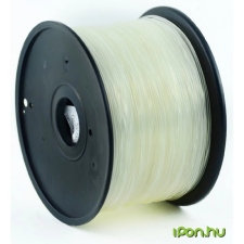 Gembird 3D nyomtatószál (izzószál) PLA, 1,75 mm, 1 kg, átlátszó izzó