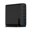 Gembird 6-port 75W GaN USB fast charger Black TA-UC-2A4C-PD75-01-BK