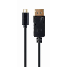 Gembird A-CM-DPM-01 USB-C - Displayport Kábel 2m - Fekete kábel és adapter