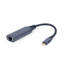  Gembird A-USB3C-LAN-01 USB Type-C Gigabit network adapter Space Grey hálózati kártya