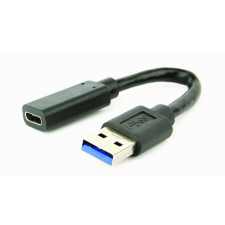 Gembird Adapter USB 3.1 A - C, M/F, 0,1m, fekete kábel és adapter