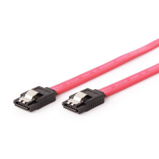 Gembird Cablexpert SATA III adatkábel fém zárral 10 cm (CC-SATAM-DATA-0.3M) kábel és adapter