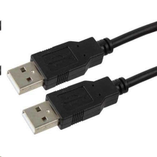 Gembird Cablexpert USB 2.0 A-A összekötő kábel 1.8m, fekete (CCP-USB2-AMAM-6) kábel és adapter
