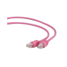 Gembird Cablexpert UTP CAT5e patch kábel 0.5m rózsaszín (PP12-0.5M/RO) kábel és adapter