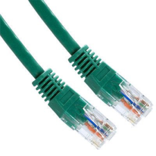 Gembird Cablexpert UTP CAT5e patch kábel 1.5m zöld (PP12-1.5M/G) kábel és adapter