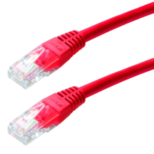 Gembird Cablexpert UTP CAT5e patch kábel 2m piros (PP12-2M/R) kábel és adapter
