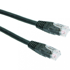 Gembird Cablexpert UTP CAT5e patch kábel 5m fekete (PP12-5M/BK) kábel és adapter