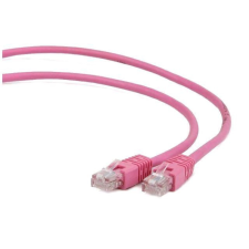 Gembird Cablexpert UTP CAT5e patch kábel 5m rózsaszín (PP12-5M/RO) kábel és adapter