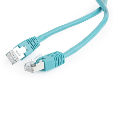 Gembird CAT5e F-UTP Patch Cable 0,5m Green kábel és adapter