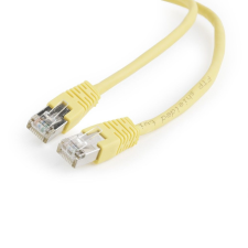Gembird CAT5e F-UTP Patch Cable 0,5m Yellow kábel és adapter