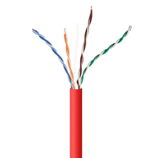 Gembird CAT5e U-UTP Installlation cable 305m Red kábel és adapter