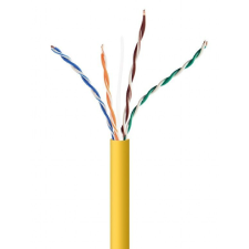Gembird CAT5e U-UTP Installlation cable 305m Yellow (UPC-5004E-SOL-Y) kábel és adapter