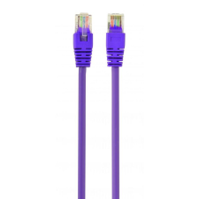 Gembird CAT5e U-UTP Patch Cable 1m Purple (PP12-1M/V) kábel és adapter