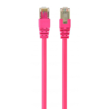 Gembird CAT6 F-UTP Patch Cable 5m Pink (PP6-5M/RO) kábel és adapter