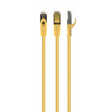 Gembird CAT6A S-FTP Patch Cable 0,25m Yellow kábel és adapter