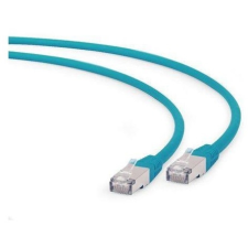 Gembird CAT6A S-FTP Patch Cable 1m Green (PP6A-LSZHCU-G-1M) kábel és adapter