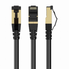 Gembird CAT8 S-FTP Patch Cable 1,5m Black kábel és adapter