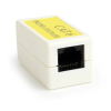 Gembird Cat.6 in-line RJ45/RJ45 csatlakozó Fehér