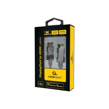 Gembird CC-DP-HDMI-4K-6 DisplayPort - HDMI kábel 1.8m kábel és adapter