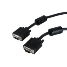 Gembird CC-PPVGAX-10-B Premium VGA hosszabbító kábel 3m Fekete kábel és adapter