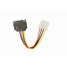 Gembird CC-SATA-PS-M SATA (male) to Molex (female) power cable, 0,15m kábel és adapter