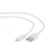 Gembird CC-USB2-AMLM-2M-W USB adat- és töltő- lightning kábel 2m Fehér
