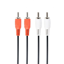 Gembird CCA-2R2R-6 RCA stereo audio cable 1, 8m kábel és adapter