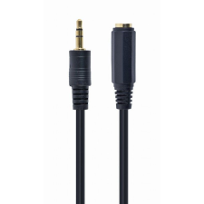 Gembird CCA-421S-5M audio cable JACK 3.5mm M/JACK 3.5mm F 5m Black kábel és adapter
