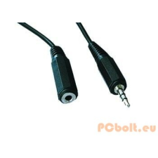 Gembird CCA-423-2M 3.5 mm stereo audio extension cable 2m Black kábel és adapter