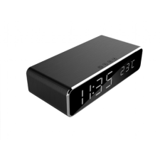 Gembird DAC-WPC-01 Digitális ébresztőóra - fekete ébresztőóra