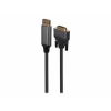 Gembird DisplayPort to DVI adapter cable Premium Series 1.8m (CC-DPM-DVIM-4K-6)